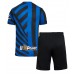 Camiseta Inter Milan Primera Equipación Replica 2024-25 para niños mangas cortas (+ Pantalones cortos)